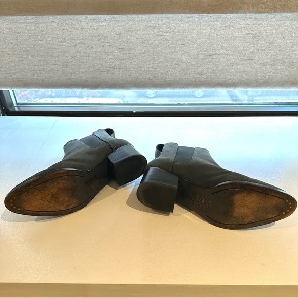 RAG & BONE CHELSEA WALKER GRAY SUEDE BOOTIE • size 36 - Picture 5 of 6